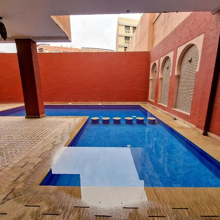 Superbe Appartement Piscine Gueliz Marrakesh Exterior foto