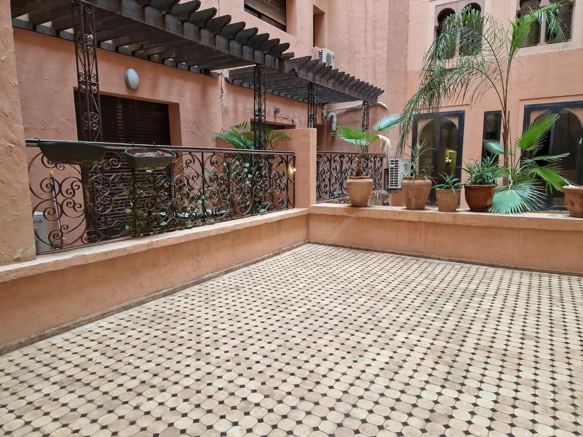 Superbe Appartement Piscine Gueliz Marrakesh Exterior foto
